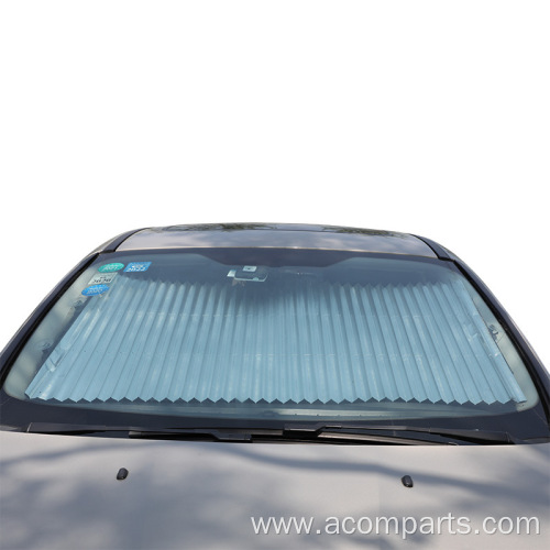 Most popular uv proof retractable car sunshades